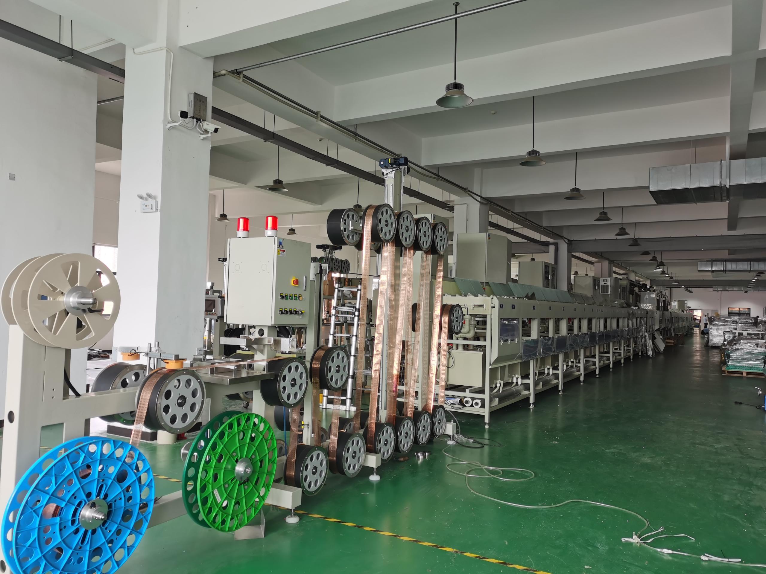 引线框架卷对卷智能电镀线Lead frame roll-to